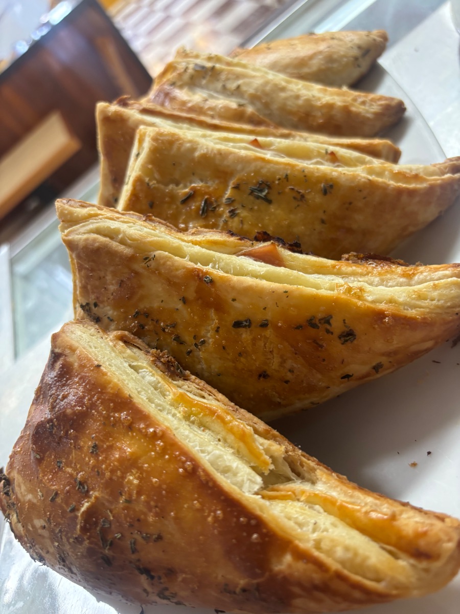 Pasteles de hojaldre